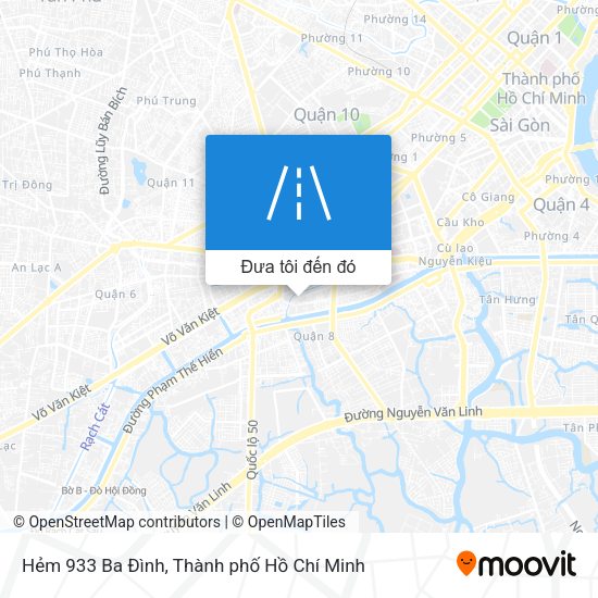Bản đồ Hẻm 933 Ba Đình