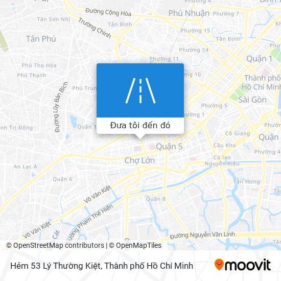 Bản đồ Hẻm 53 Lý Thường Kiệt