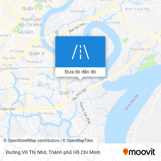 Bản đồ Đường Võ Thị Nhờ