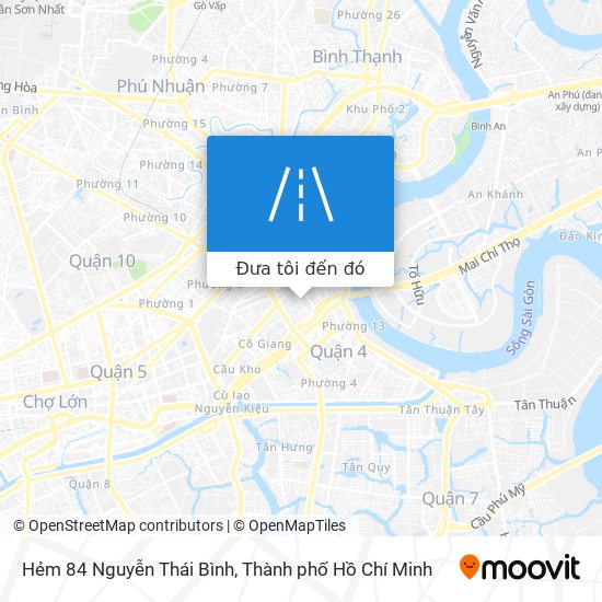 Bản đồ Hẻm 84 Nguyễn Thái Bình
