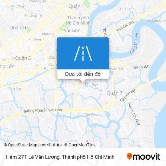 Bản đồ Hẻm 271 Lê Văn Lương