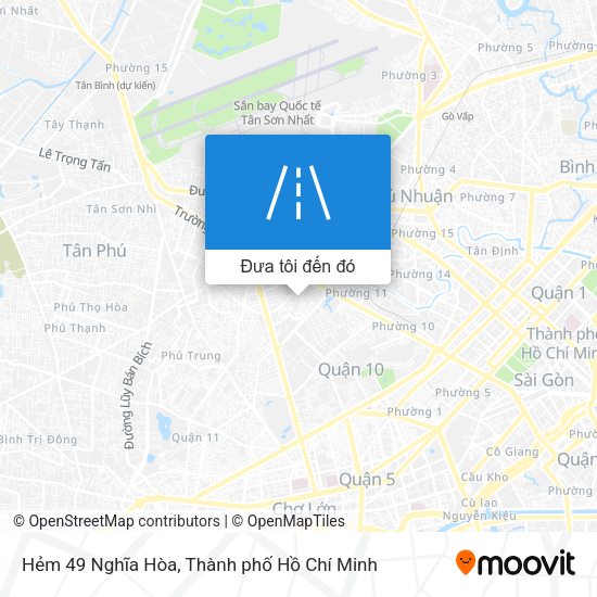 Bản đồ Hẻm 49 Nghĩa Hòa