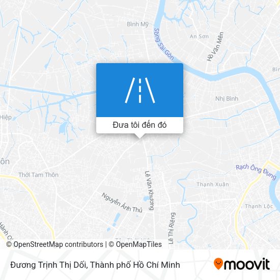 Bản đồ Đương Trịnh Thị Dối