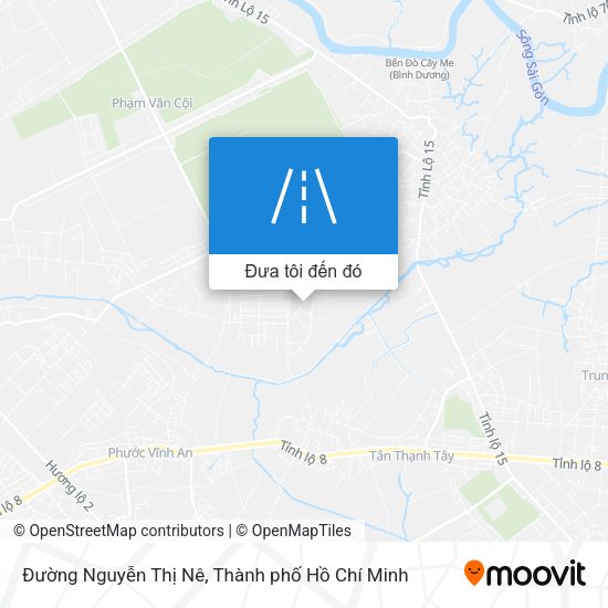 Bản đồ Đường Nguyễn Thị Nê