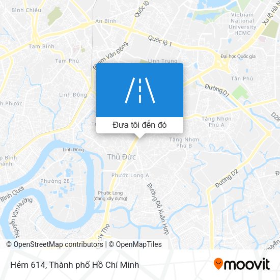 Bản đồ Hẻm 614