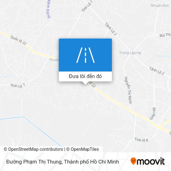 Bản đồ Đường Phạm Thị Thung