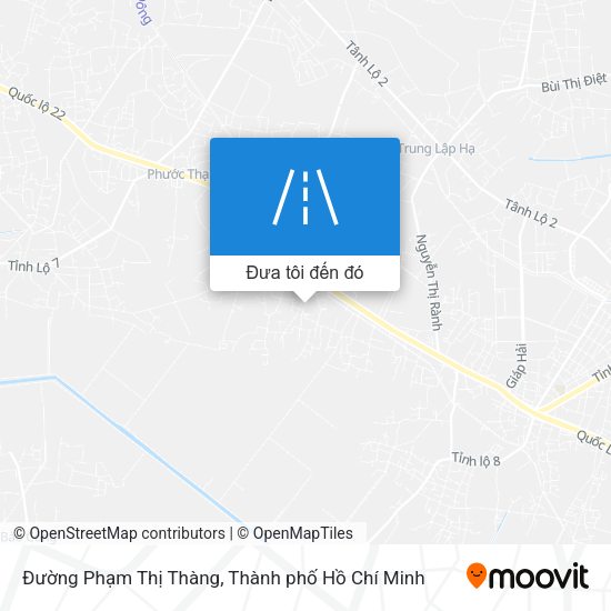 Bản đồ Đường Phạm Thị Thàng