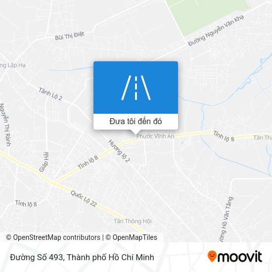 Bản đồ Đường Số 493