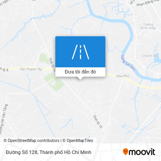 Bản đồ Đường Số 128