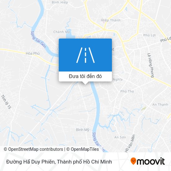 Bản đồ Đường Hẩ Duy Phiẽn