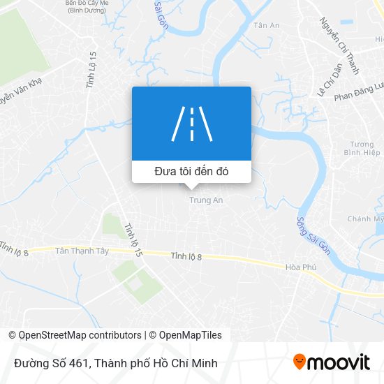 Bản đồ Đường Số 461