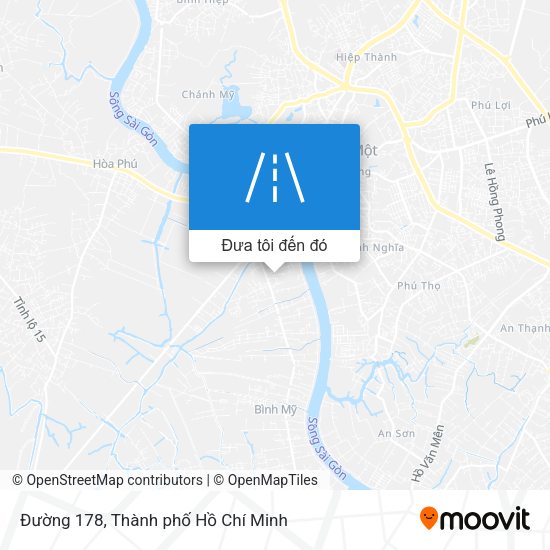 Bản đồ Đường 178