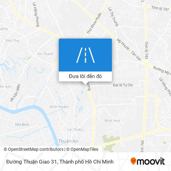 Bản đồ Đường Thuận Giao 31