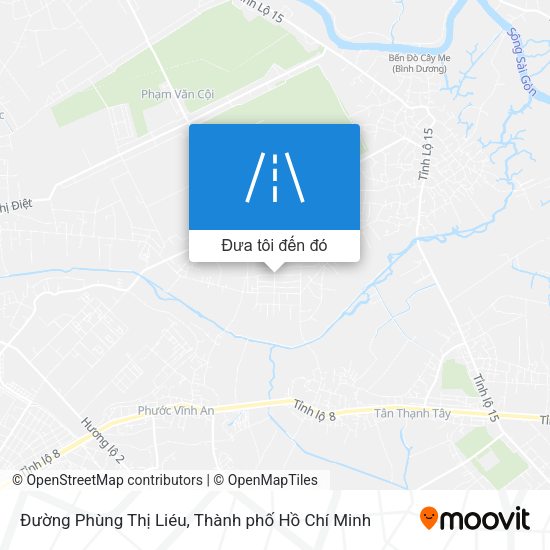 Bản đồ Đường Phùng Thị Liéu