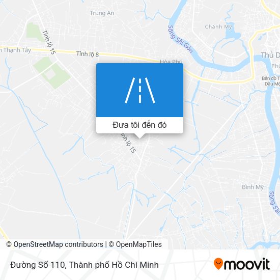 Bản đồ Đường Số 110