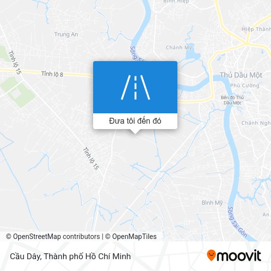 Bản đồ Cầu Dây
