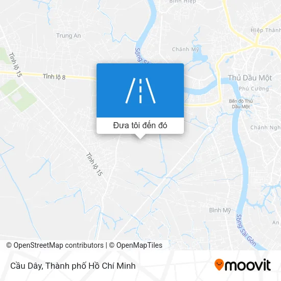 Bản đồ Cầu Dây