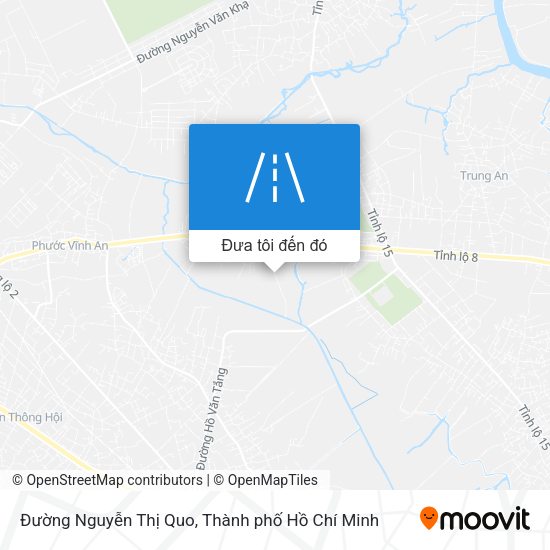 Bản đồ Đường Nguyễn Thị Quo