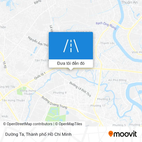 Bản đồ Dường Ta