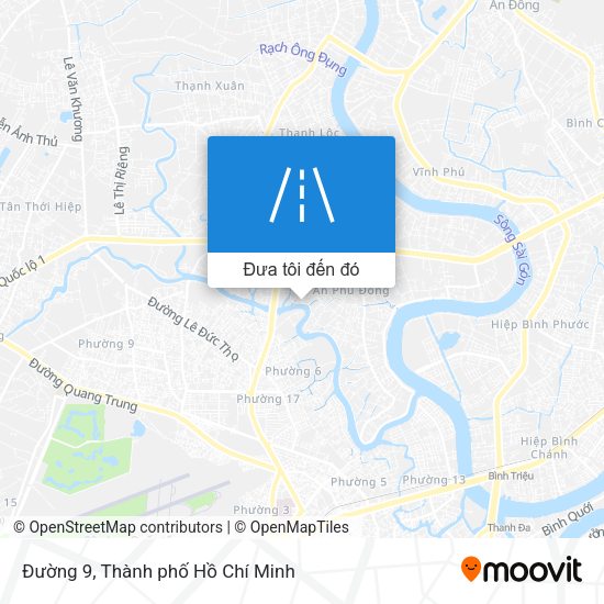 Bản đồ Đường 9