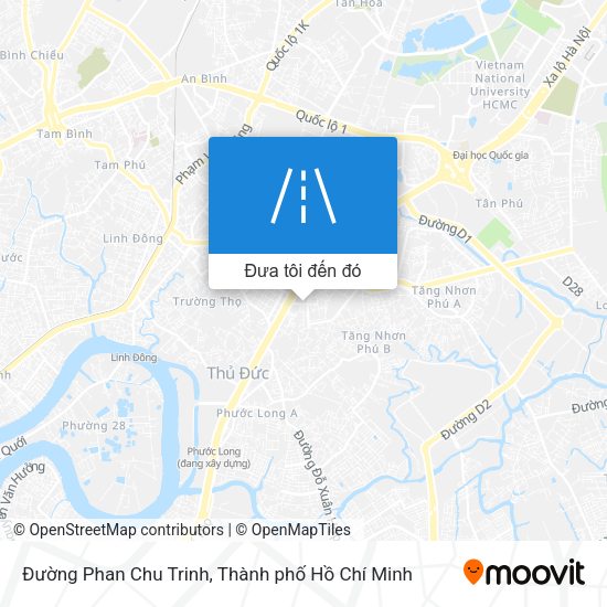Bản đồ Đường Phan Chu Trinh