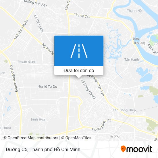 Bản đồ Đường C5