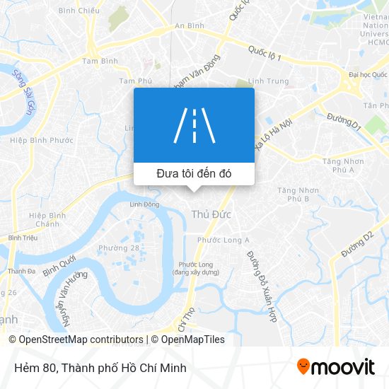 Bản đồ Hẻm 80