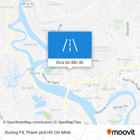 Bản đồ Đường F4