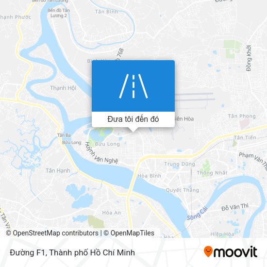 Bản đồ Đường F1
