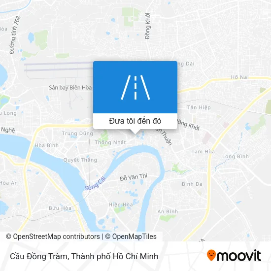 Bản đồ Cầu Đồng Tràm