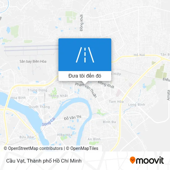 Bản đồ Cầu Vạt