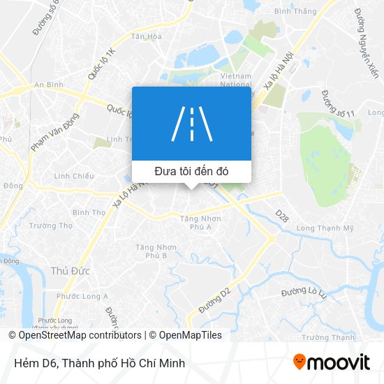 Bản đồ Hẻm D6