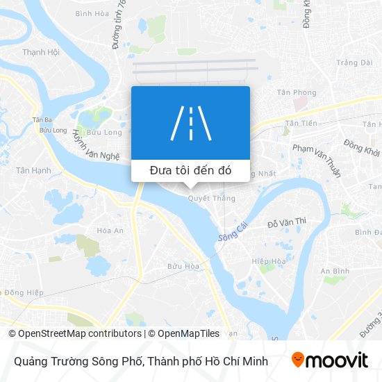 Bản đồ Quảng Trường Sông Phố