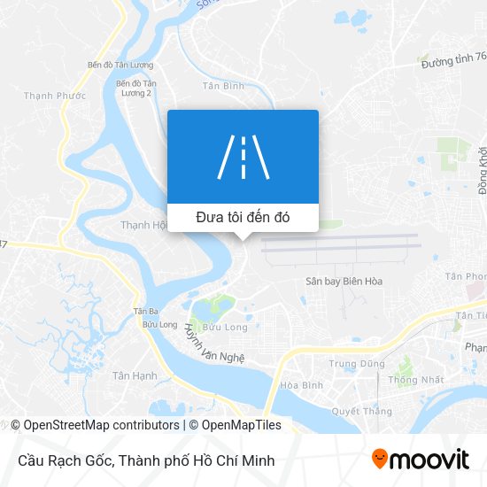 Bản đồ Cầu Rạch Gốc