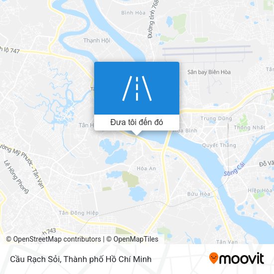 Bản đồ Cầu Rạch Sỏi