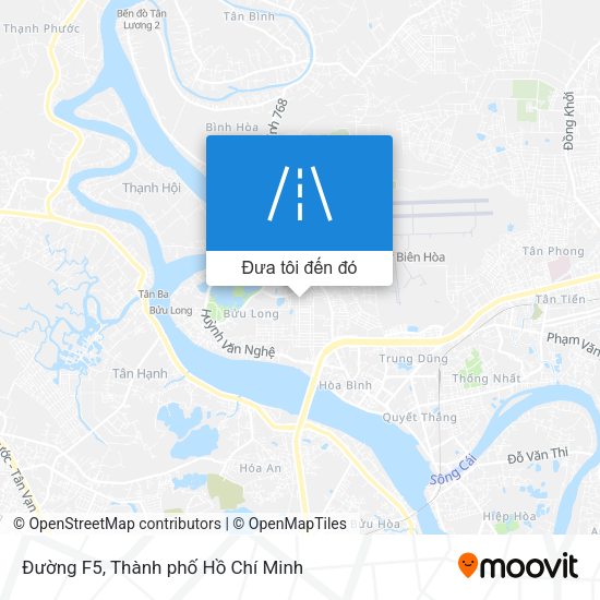 Bản đồ Đường F5