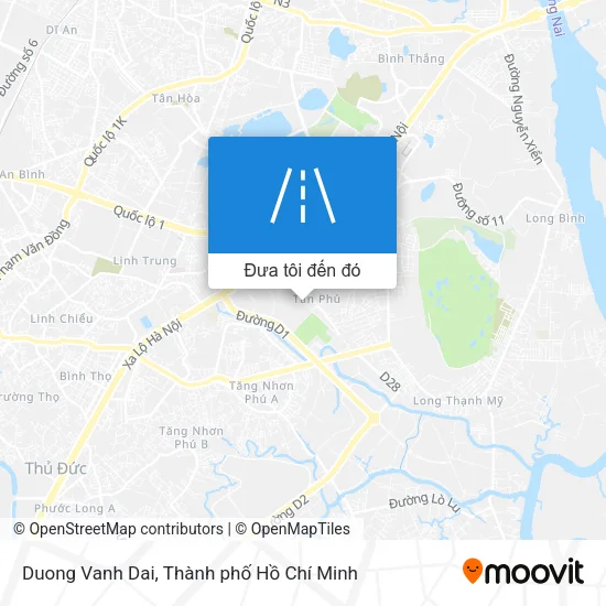 Bản đồ Duong Vanh Dai
