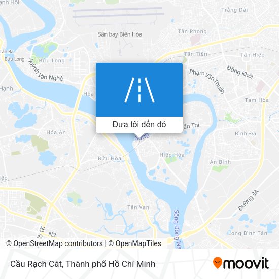 Bản đồ Cầu Rạch Cát