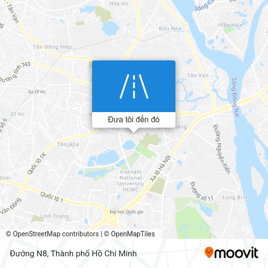Bản đồ Đướng N8
