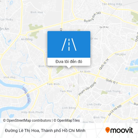 Bản đồ Đường Lê Thị Hoa