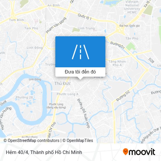 Bản đồ Hẻm 40/4