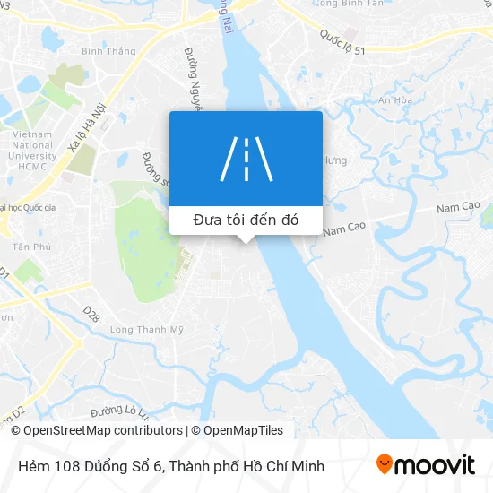 Bản đồ Hẻm 108 Dủổng Sổ 6