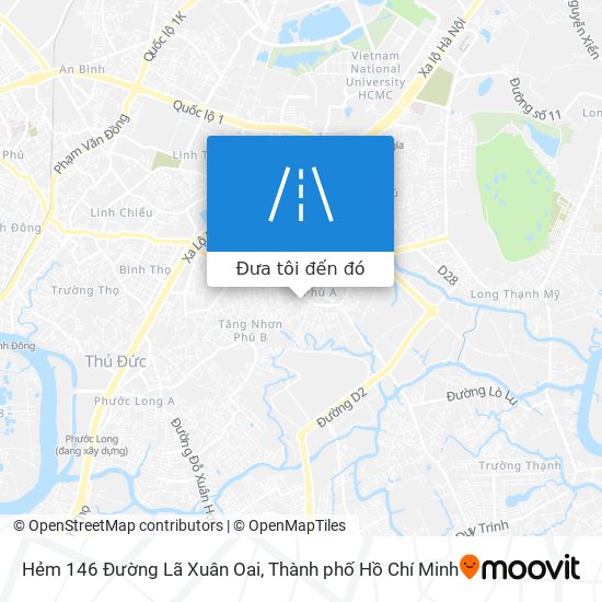 Bản đồ Hẻm 146 Đường Lã Xuân Oai