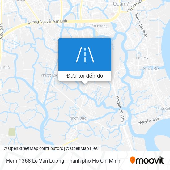 Bản đồ Hẻm 1368 Lê Văn Lương