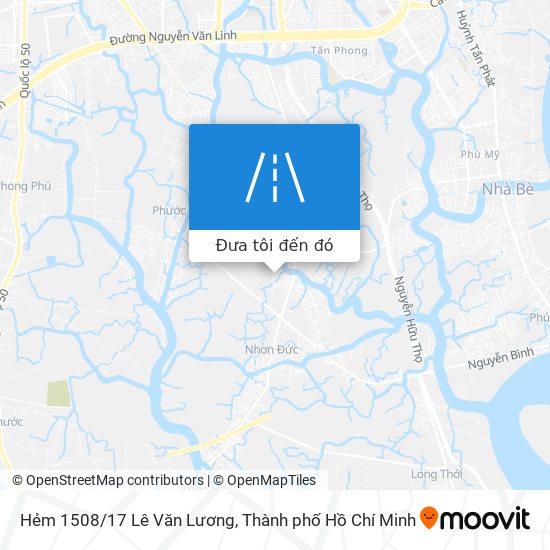 Bản đồ Hẻm 1508/17 Lê Văn Lương