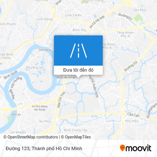 Bản đồ Đường 123