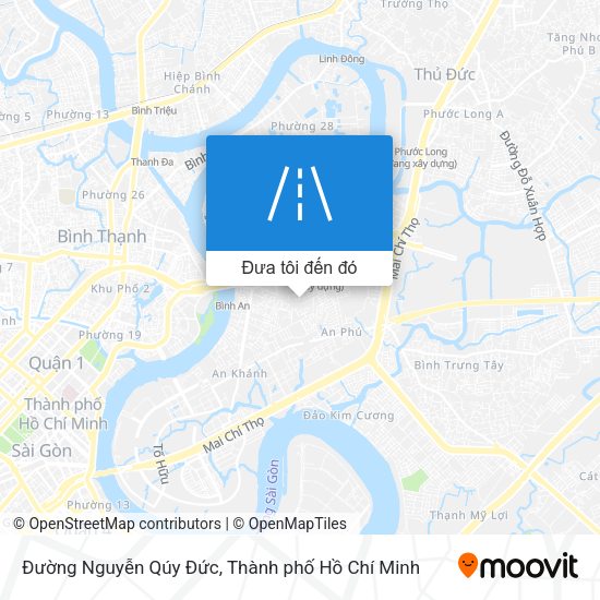 Bản đồ Đường Nguyễn Qúy Đức