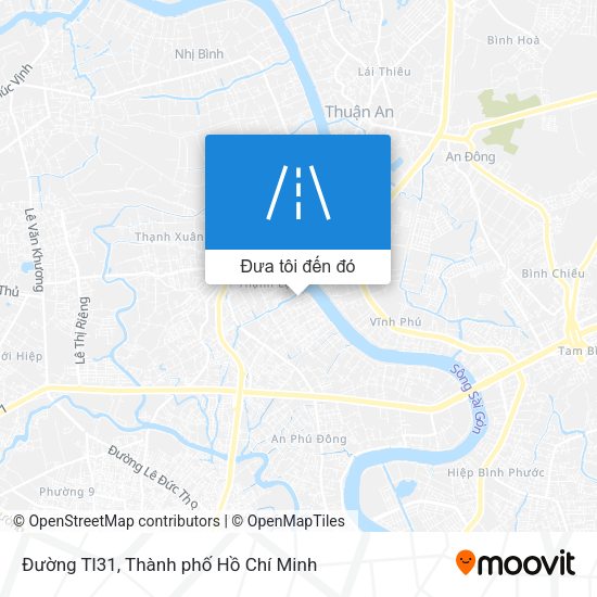 Bản đồ Đường Tl31