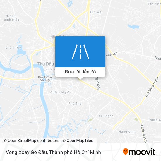 Bản đồ Vòng Xoay Gò Đầu