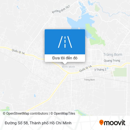 Bản đồ Đường Số 58